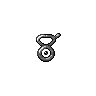 Metallic Unown (V)